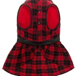 Mia's Pet Supply Plaid Fleece Dog Jacket for Large Dogs - Cozy & Stylish Apparel 11 Mia's Pet Supply Apparel Plaid Fleece Dress Dog Jacket For Large Dogs