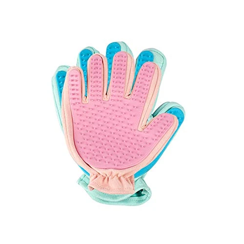 Mia's Pet Supply Grooming Glove - Hair Removal Glove for Cats & Dogs | Pet Hygiene Essential 2 Mia's Pet Supply Hygiene Pet Grooming Glove Hair Removal