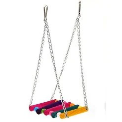 Mia's Pet Supply Parakeet Budgie Cockatiel Hammock Hanging Toy