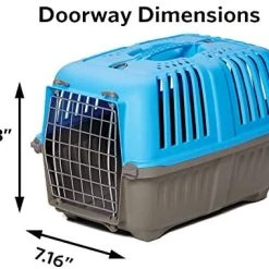 Mia's Pet Supply Travel Pet Carrier - Hard-Sided Dog & Cat Carrier for Small Animals | Durable & Airline Approved 10 Mia's Pet Supply Travel Pet Carrier: Hard-Sided Dog Carrier, Cat Carrier, Small Animal Carrier