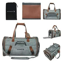 Mia's Pet Supply Mr. Peanut's Airline Approved Soft Sided Pet Carrier