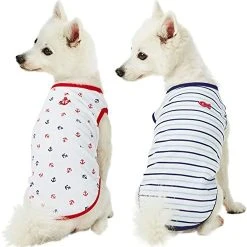 Mia's Pet Supply Patriotic Blueberry Pet Apparel - Pack of 2 Soft & Comfy USA Flag Cat & Dog Outfits 25 Mia's Pet Supply Blueberry Pet Pack Of 2 Soft & Comfy Patriotic Spirit USA Stars Stripes American Flag Apparel