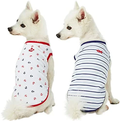 Mia's Pet Supply Patriotic Blueberry Pet Apparel - Pack of 2 Soft & Comfy USA Flag Cat & Dog Outfits 11 Mia's Pet Supply Blueberry Pet Pack Of 2 Soft & Comfy Patriotic Spirit USA Stars Stripes American Flag Apparel