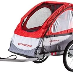 Mia's Pet Supply Schwinn Trailblazer Child Bike Trailer, Canopy