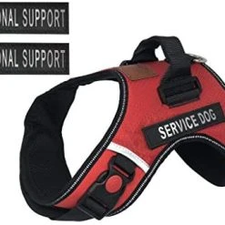 Mia's Pet Supply Reflective Dog Vest Harness - Woven Nylon & Neoprene Handle | ALBCORP Service 21 Mia's Pet Supply Leashes And Harness ALBCORP Service Dog Vest Harness - Reflective - Woven Nylon, Neoprene Handle