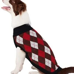 Mia's Pet Supply Plaid Dog Sweater