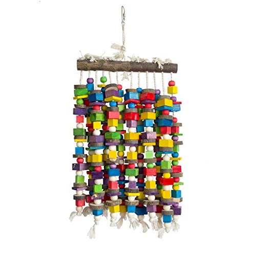 Mia's Pet Supply: Large Bird Parrot Chewing Toy - Durable Aviary & Perches for Parrots 4 Mia's Pet Supply : Large Bird Parrot Chewing Toy Aviary & Perches