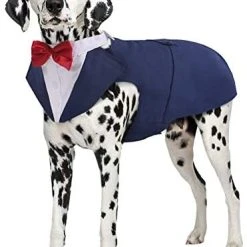 Mia's Pet Supply Formal Dog Tuxedo For Medium Large Dogs,