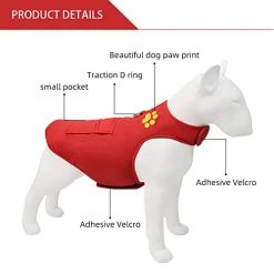 Mia's Pet Supply Doggiekit Dog Cold Weather Costs, Reversible Waterproof Warm Dogs Jacket