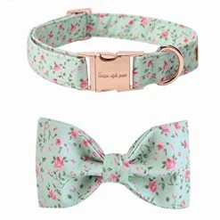Mia's Pet Supply Pet Soft & Comfy Bowtie Dog And Cat Collar