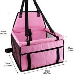 Mia's Pet Supply Travel Pet Reinforce Car Booster Seat For Dog Cat Portable