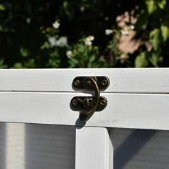 Mia's Pet Supply PawHut Solid Wood Rabbit Hutch/Home Pet House