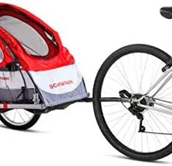 Mia's Pet Supply Schwinn Trailblazer Child Bike Trailer, Canopy