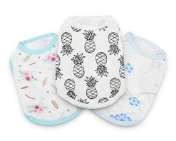 Mia's Pet Supply Apparel Cute T Shirt For Small Dogs, Small, Pack Of 3