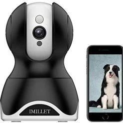 Mia's Pet Supply Training IMILLET WiFi Pet Camera Dog Camera With Phone App FHD