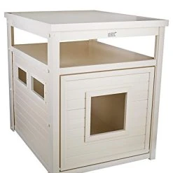 Mia's Pet Supply EcoFlex Litter Box Cover/End Table, Russet, Standard