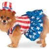 Mia's Pet Supply Apparel Rubie's 4th Of July Pet Costume, Patriotic Pooch Girl