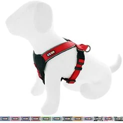 Mia's Pet Supply Pawtitas Padded Harness Puppy Harness Dog Harness Reflective Leashes And Harness