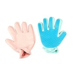 Mia's Pet Supply Grooming Glove - Hair Removal Glove for Cats & Dogs | Pet Hygiene Essential 9 Mia's Pet Supply Hygiene Pet Grooming Glove Hair Removal