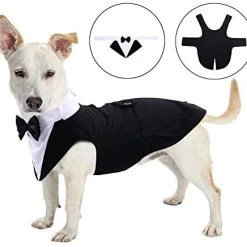 Mia's Pet Supply Formal Dog Tuxedo For Medium Large Dogs,