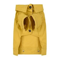 Mia's Pet Supply Vivid Dust Coat Colorful Denim Dog Jacket Apparel