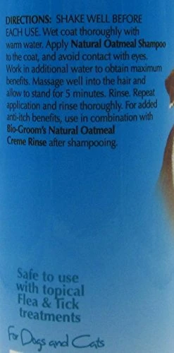 Mia's Pet Supply Bio-groom Natural Oatmeal Shampoo for Cats & Dogs - Gentle Hygiene Solution 3 Mia's Pet Supply : Bio-groom Natural Oatmeal Shampoo Hygiene