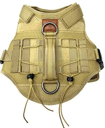 Mia's Pet Supply ALBCORP Tactical Dog Vest Harness - Durable & Adjustable for Medium & Large Dogs 5 Mia's Pet Supply ALBCORP Tactical Dog Vest Harness