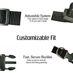 Mia's Pet Supply Leashes And Harness Kamots Beauty Escape Proof Dog Cat Harness And Leash