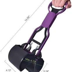 Mia's Pet Supply PPOGOO Non-Breakable Pet Pooper Scooper For Dogs And Cats Hygiene