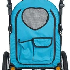 Mia's Pet Supply PETIQUE All Terrain Jogger-Sailboat Pet Stroller, Sailboat, Travel