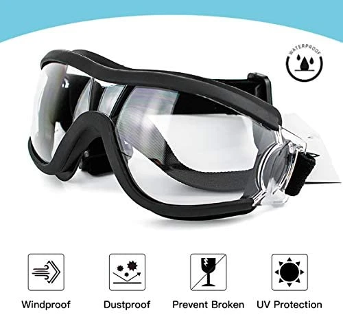 Mia's Pet Supply PEDOMUS Dog Sunglasses & Goggles - Adjustable Strap for Travel, UV Protection 3 Mia's Pet Supply Apparel PEDOMUS Dog Sunglasses Dog Goggles Adjustable Strap For Travel