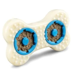 Mia's Pet Supply Dog Toys : PetSafe Forever Bone Dog Chew Toy, Treat Holding Nylon And Rubber Textured