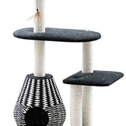 Mia's Pet Supply Ace - PetPals Cat Tree & Cat Condo-Four Level Perch & Condo Lounger Cat Toys