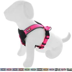 Mia's Pet Supply Pawtitas Padded Harness Puppy Harness Dog Harness Reflective Leashes And Harness