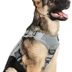 Mia's Pet Supply Tactical Dog Harness Vest with Handle - Large Size, Durable & Comfortable for Dogs 28 Mia's Pet Supply Leashes And Harness Tactical Dog Harness Vest Large With Handle