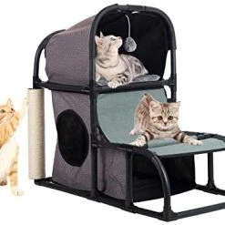 Mia's Pet Supply CO-Z 4 In 1 Multi-Functional Cat Tree Condo Furniture