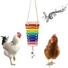 Mia's Pet Supply Chicken Coop Cages Vehomy Chicken Xylophone Toy For Hens