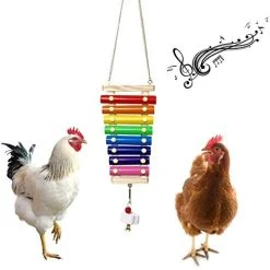 Mia's Pet Supply Chicken Coop Cages Vehomy Chicken Xylophone Toy For Hens