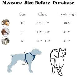Mia's Pet Supply Leashes And Harness Kamots Beauty Escape Proof Dog Cat Harness And Leash