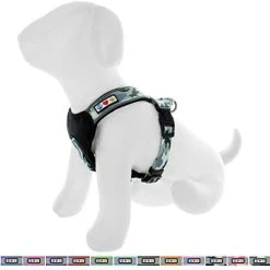 Mia's Pet Supply Pawtitas Padded Harness Puppy Harness Dog Harness Reflective Leashes And Harness