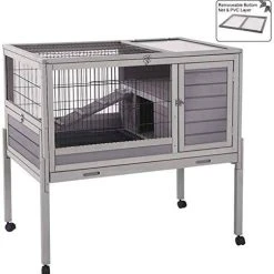 Mia's Pet Supply Rabbit Houses & Accessories Aivituvin Rabbit Hutch Indoor And Outdoor Bunny Cage