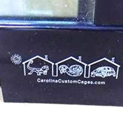 Mia's Pet Supply : Carolina Custom Cages Terrarium, Extra-Tall Large 36 L X 18 D X 36 H