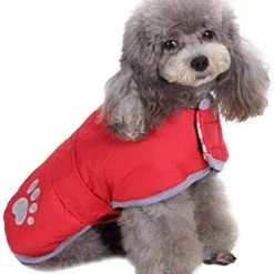 Mia's Pet Supply Loft Reversible Winter Fleece Pet Vest Waterproof Dog Jacket Apparel