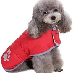 Mia's Pet Supply Loft Reversible Winter Fleece Pet Vest Waterproof Dog Jacket Apparel