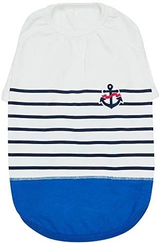 Mia's Pet Supply Patriotic Blueberry Pet Apparel - Pack of 2 Soft & Comfy USA Flag Cat & Dog Outfits 9 Mia's Pet Supply Blueberry Pet Pack Of 2 Soft & Comfy Patriotic Spirit USA Stars Stripes American Flag Apparel