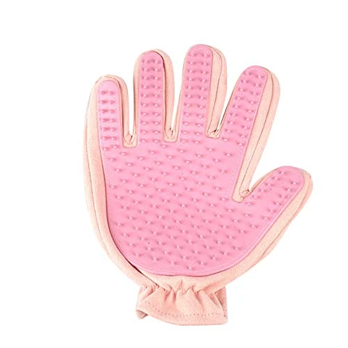 Mia's Pet Supply Grooming Glove - Hair Removal Glove for Cats & Dogs | Pet Hygiene Essential 1 Mia's Pet Supply Hygiene Pet Grooming Glove Hair Removal