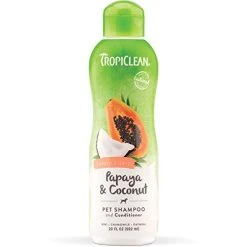 Mia's Pet Supply : TropiClean Papaya And Coconut Pet Shampoo And Conditioner Hygiene