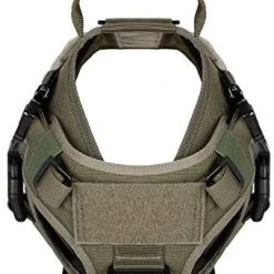 Mia's Pet Supply ICEFANG Tactical Dog Harness With 2X Metal Buckle, Leashes And Harness