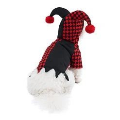 Mia's Pet Supply CozyCabin Dog Halloween Costume, Harley Quinn Cute Dog Costume For Halloween