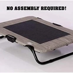 Mia's Pet Supply Elevated Pet Cot Bed - No Assembly Required, Durable & Comfortable for Cats & Dogs 12 Mia's Pet Supply Pet Gear Lifestyle Pet Cot Elevated Bed | No Assembly Required